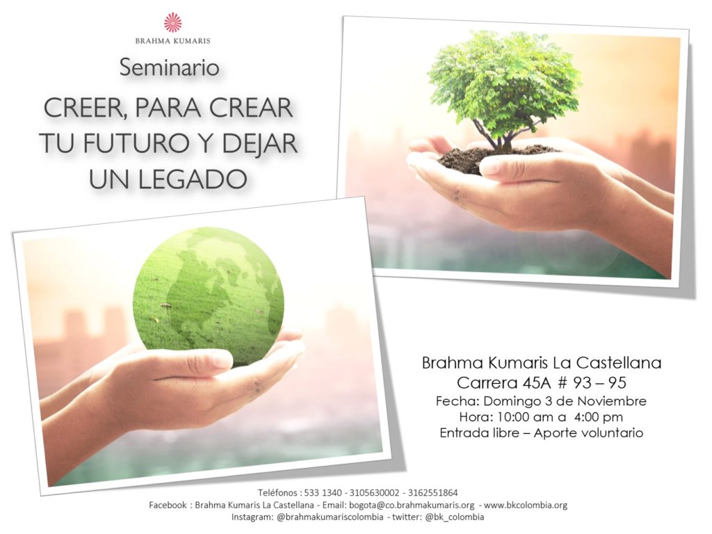 Seminario Creer para crear tu futuro y dejar un legado