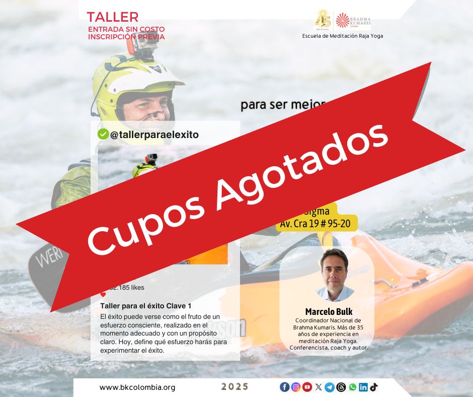 Taller para el éxito cupos agotados