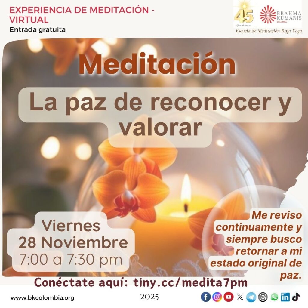 28 Nov Vier Meditación