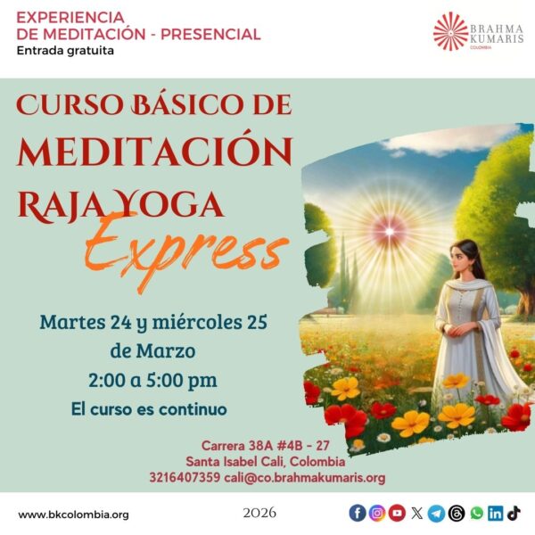 24 Marzo Mart, Curso Medita Express